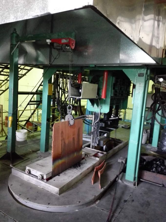 high configuration Strip Casting Machine / Upward Copper Strip Casting Line