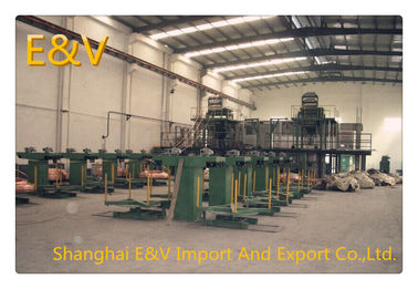 5000mt Copper Continuous Casting Machine For 17mm Oxygen Free Copper Rod