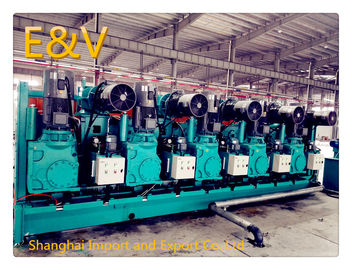 Continuous Rolling Mill Two Roll Mill Machine With Ellipse Round Hole Type System , 2.5 T / H Rolling Speed