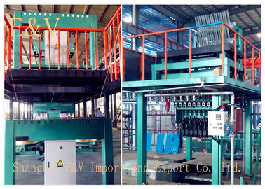 8mm 6000t PLC control Upward Casting Machine / wire making machine