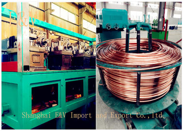 Large 8 pass copper alloy cold rolling machine 16mm - 8mm 200kw