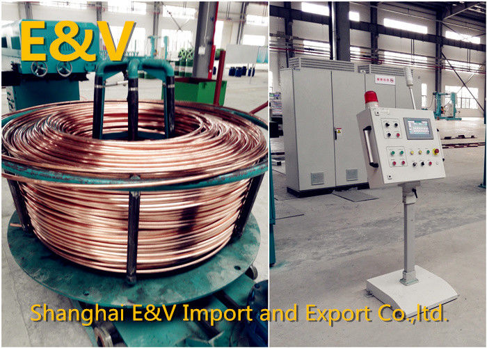 20Ton 1.6M/S Copper Tube Rolling Mill , Small Copper Pipe Cold Drawing