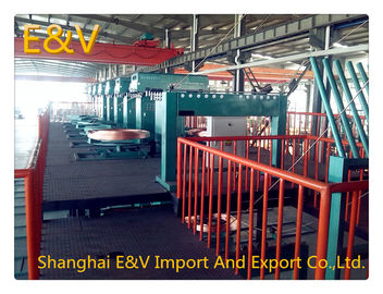 350 Kwh/Ton Automatic Coiling Upward Casting Machine Induction Frequency Furnace