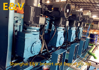 High Speed 20mm - 8mm Two Roll Mill Machine 2.5 Ton/Hour With 10 Stands