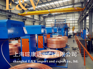 Continuous Casting Machine For Less Than 10ppm Copper Rod, 8mm~30mm Cable And Wire