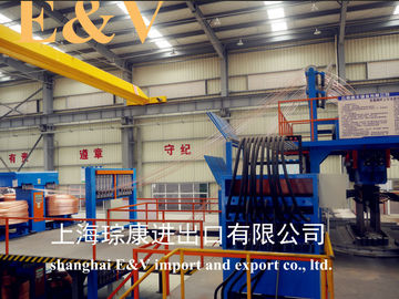 1000Ton - 12000Ton Oxygen Free Copper Continuous Casting Machine For Rod / Wire