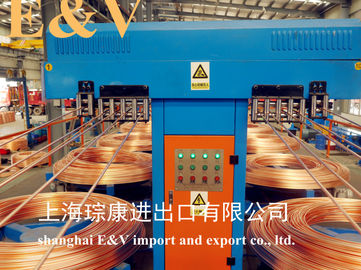 Low Oxygen 8mm Copper Rod Upward Casting Machine With 7920H Working Hour