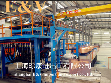 8 ~ 35 Mm Copper Rod Continuous Casting Line Upward Casting Machine High Precision